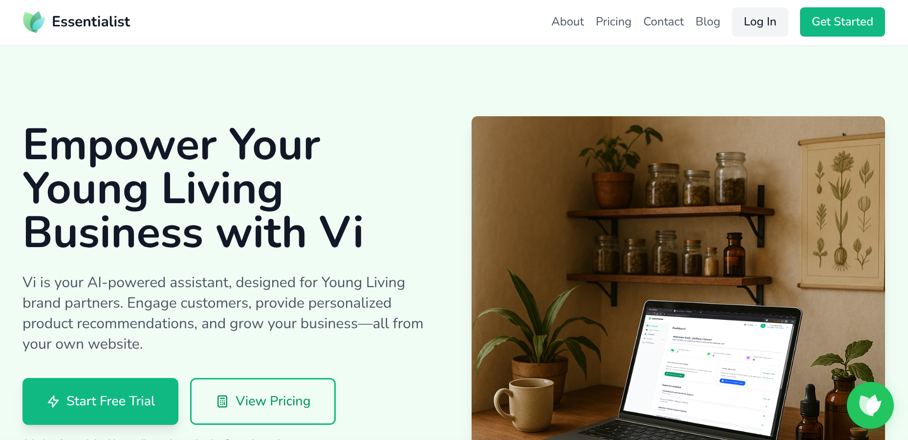 Essentialist Homepage
